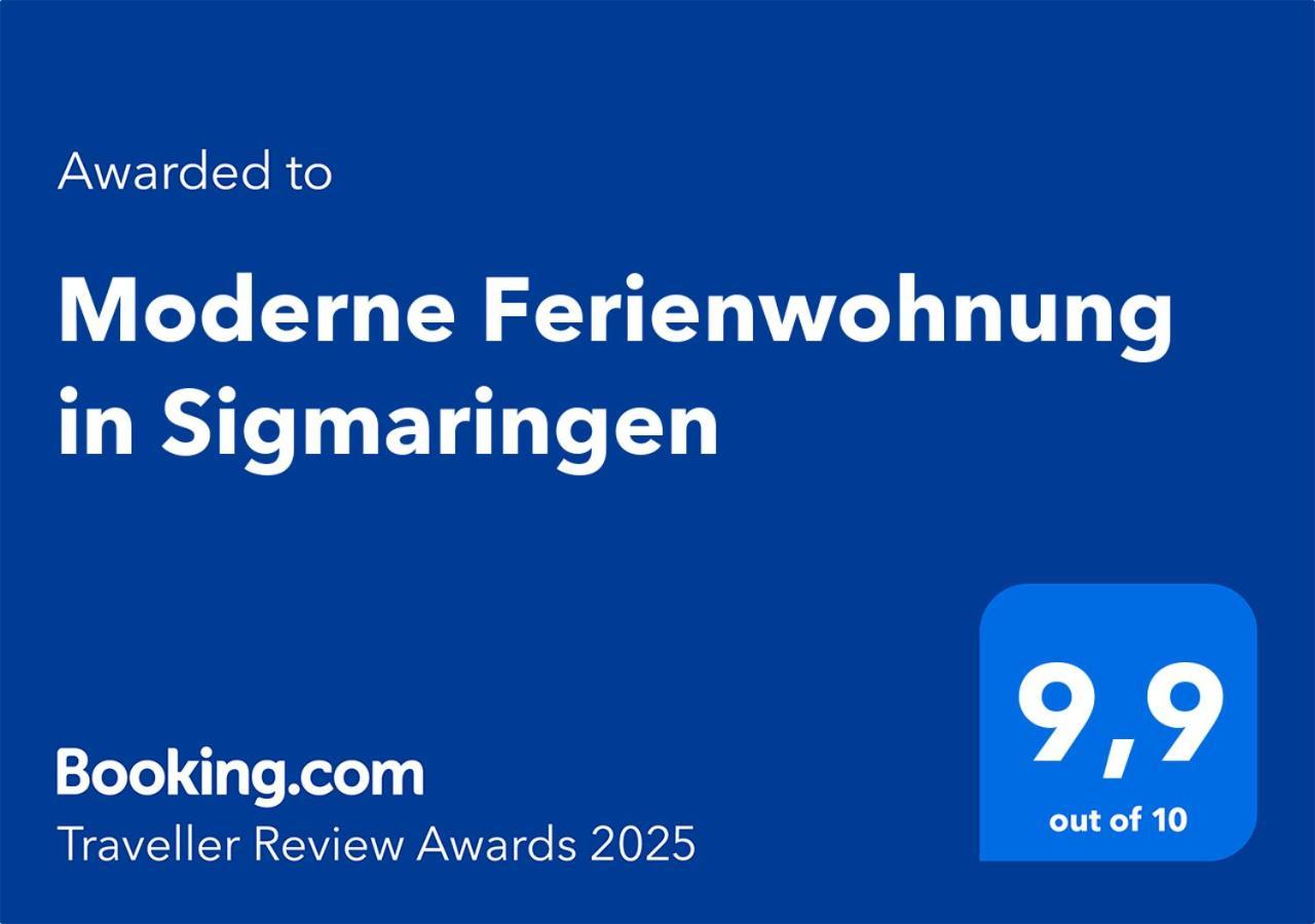 Moderne Ferienwohnung In Sigmaringen Eksteriør billede